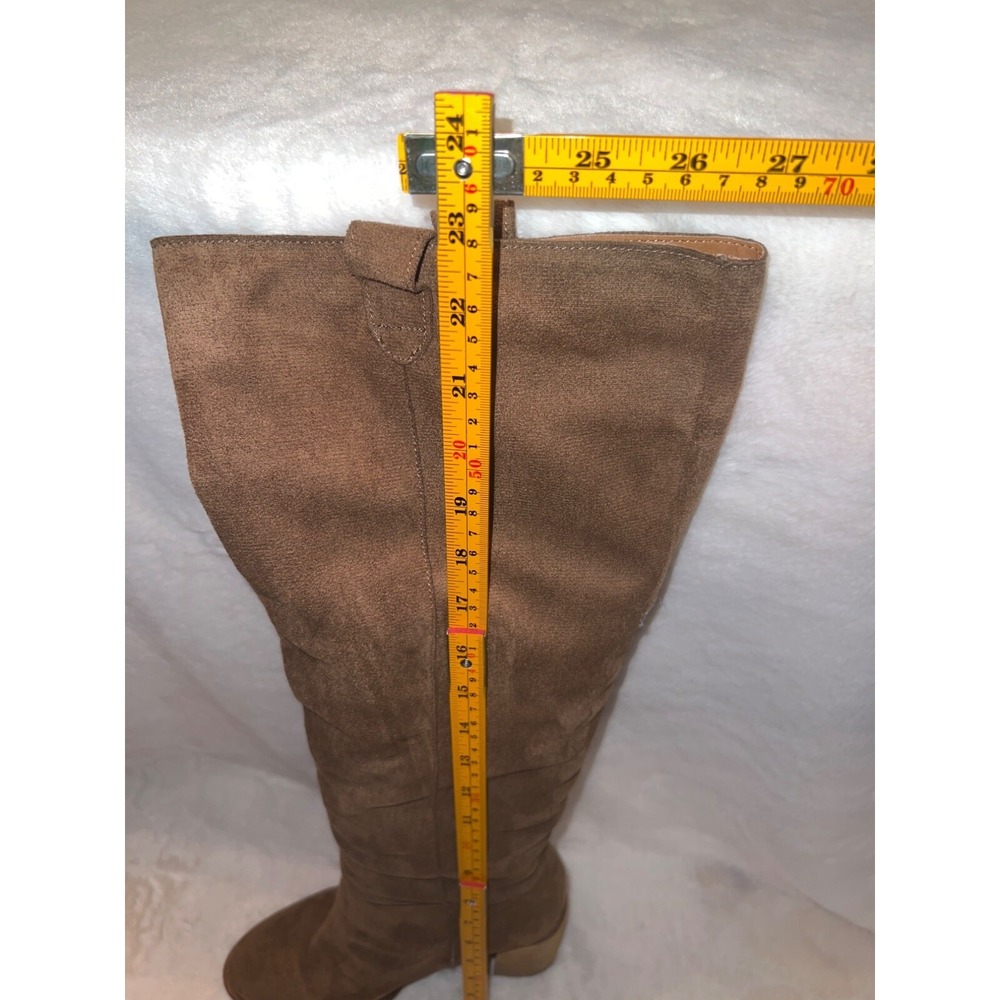 Mi.iM The Saint Slouch Knee-High Boots – Camel Suede, Size 10, Excellent conditi - Picture 4 of 12